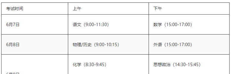 “高考二天还是三天” 高考第二天时间？-第2张图片
